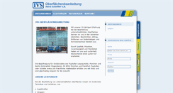 Desktop Screenshot of ivs-oberflaechenbearbeitung.de